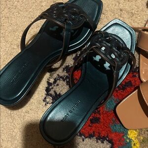 Tory Burch Dark Teal Sandals for Women